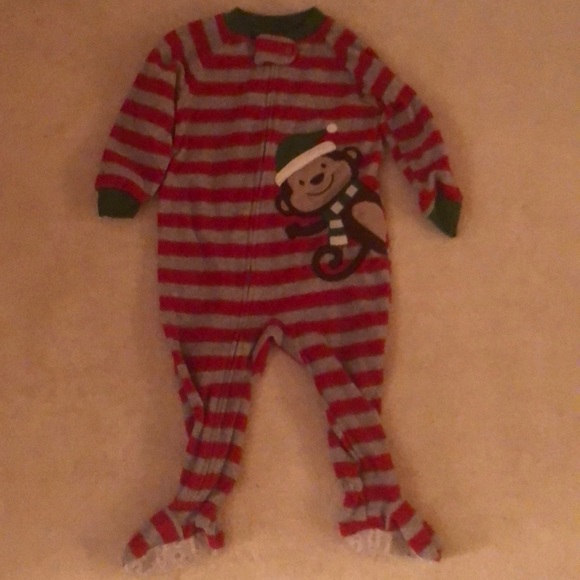Carter's Other - Holiday footsie pajamas